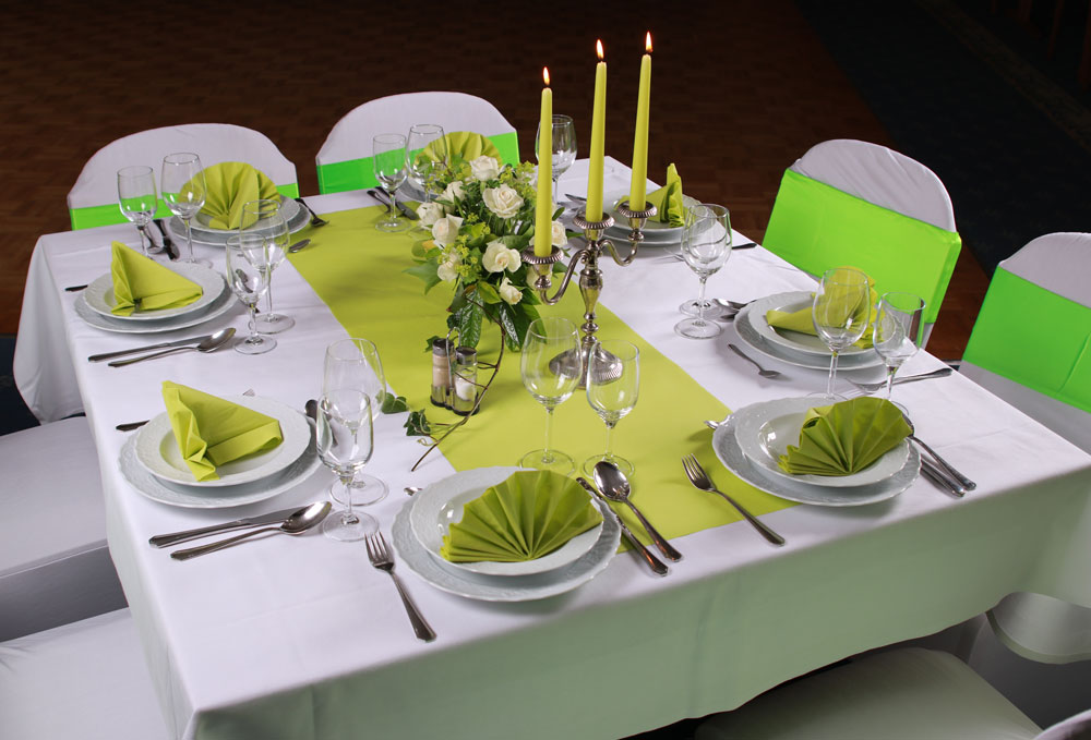 Gedeckter Tisch