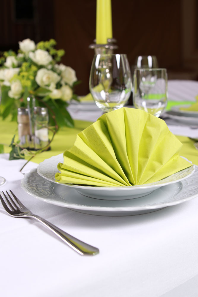 Gedeckter Tisch