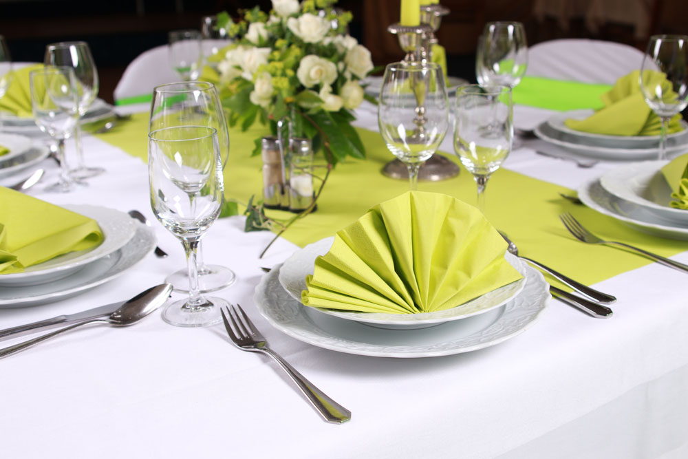 Gedeckter Tisch